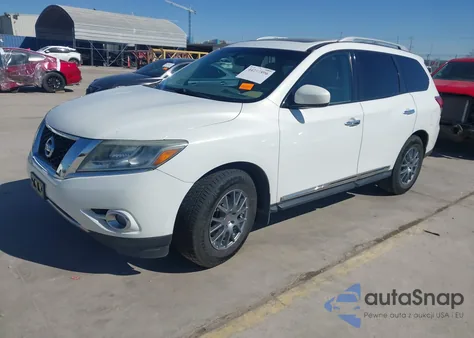 2014 Nissan Pathfinder Sl z USA, uszkodzony, nr VIN 5N1AR2MM3EC646556